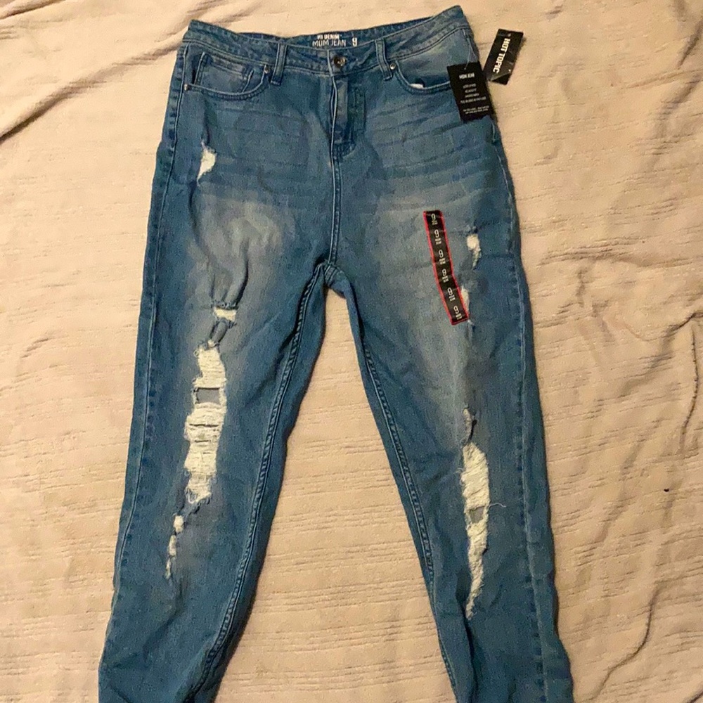Ripped Mom Jeans